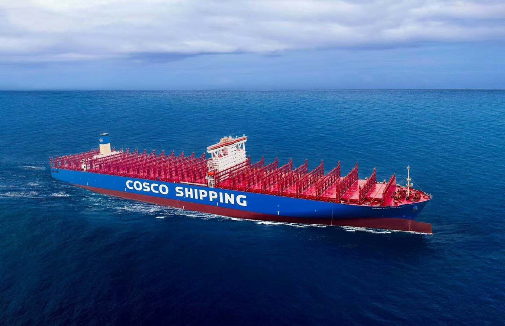 COSCO SHIPPING ARIES เรือยักษ์สมญานาม 'ปราสาทเเห่งท้องทะเล'