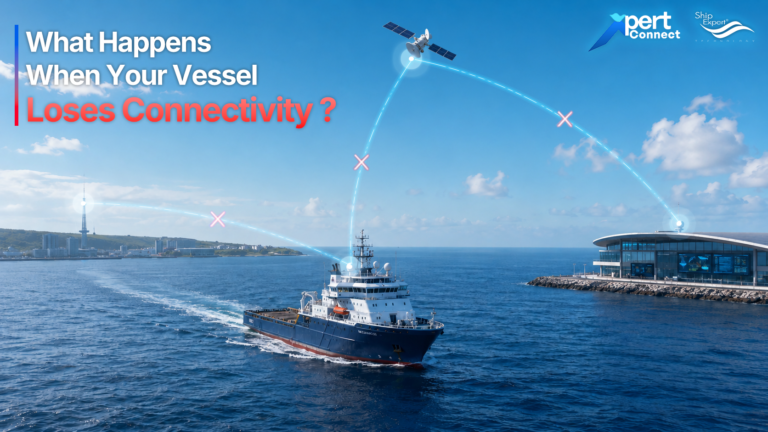 What Happens When Your Vessel Loses Connectivity? เมื่อเรือสูญเสียการเชื่อมต่ออินเตอร์เน็ต...ผลกระทบอาจมากกว่าที่คุณคิด ในอดีต การขาดการเชื่อมต่ออินเทอร์เน็ตบนเรืออาจเป็นเพียงเรื่องของความไม่สะดวก แต่ในปัจจุบัน เมื่อระบบการปฏิบัติงานจำนวนมากพึ่งพาการเชื่อมต่อข้อมูลแบบ Real-Time การสูญเสียการเชื่อมต่อเพียงไม่กี่ชั่วโมง อาจส่งผลกระทบต่อทั้งประสิทธิภาพ ความปลอดภัย และความต่อเนื่องในการดำเนินงานของกองเรือ คำถามสำคัญจึงไม่ใช่ "เรือมีอินเทอร์เน็ตหรือไม่" แต่คือ "จะเกิดอะไรขึ้นหากการเชื่อมต่อนั้นหายไป"