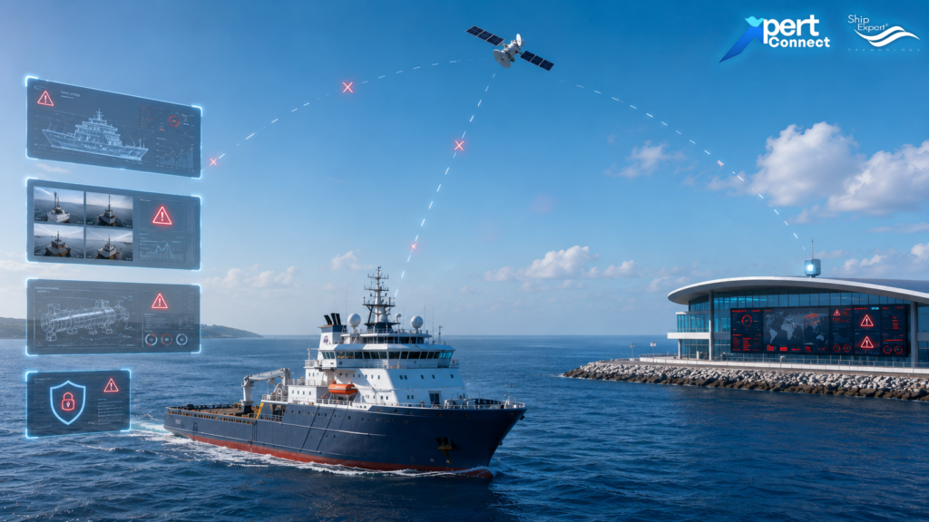 The Hidden Cost of Connectivity Downtime เมื่อเรือไม่สามารถเชื่อมต่อกับฝั่งได้ ผลกระทบอาจเกิดขึ้นในหลายด้าน Operational Impact • ข้อมูลการปฏิบัติงานส่งกลับฝั่งไม่ได้ • Fleet Manager ไม่สามารถติดตามสถานะเรือได้แบบ Real-Time • การตัดสินใจล่าช้า Safety Impact • ไม่สามารถเข้าถึงภาพจาก CCTV ระยะไกล • การตอบสนองต่อเหตุการณ์ฉุกเฉินล่าช้า • การติดตามสถานการณ์บนเรือลดลง Crew Welfare Impact • ลูกเรือไม่สามารถติดต่อครอบครัว • ความพึงพอใจของลูกเรือลดลง • ส่งผลต่อ Crew Retention